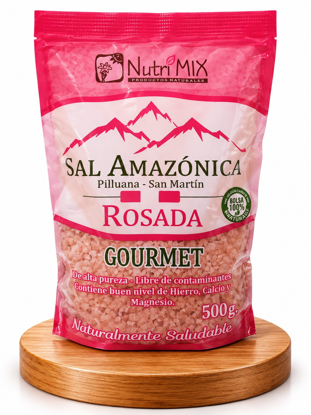 SAL ROSADA AMAZONICA X 500 GR